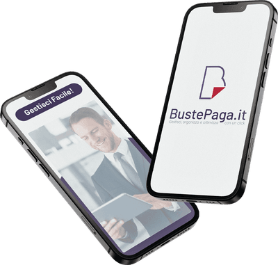 grafica telefoni con logo buste paga